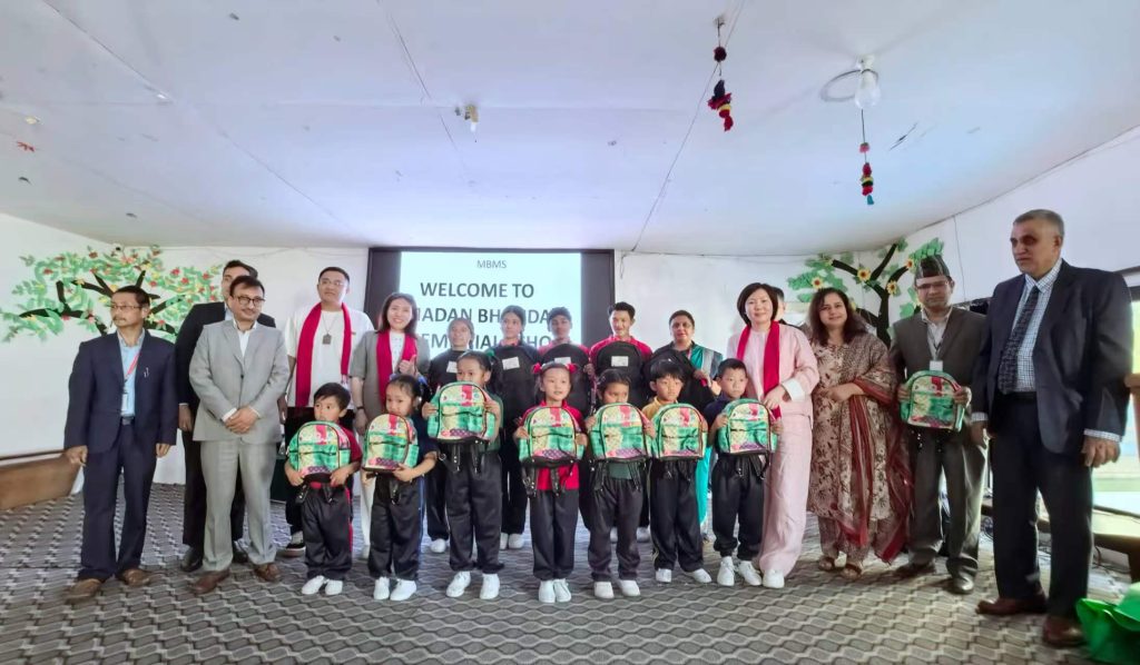 Deepening China-Nepal Friendship for a Better Future: President Zhao Meiling Visits Madan Bhandari Memorial School in Nepal